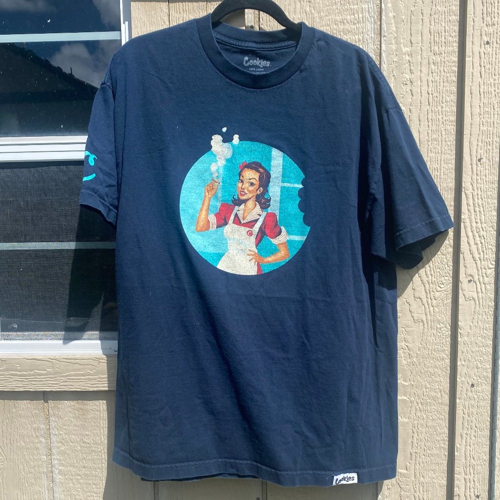Cookies SF Clothing XL Tee Navy Blue RARE